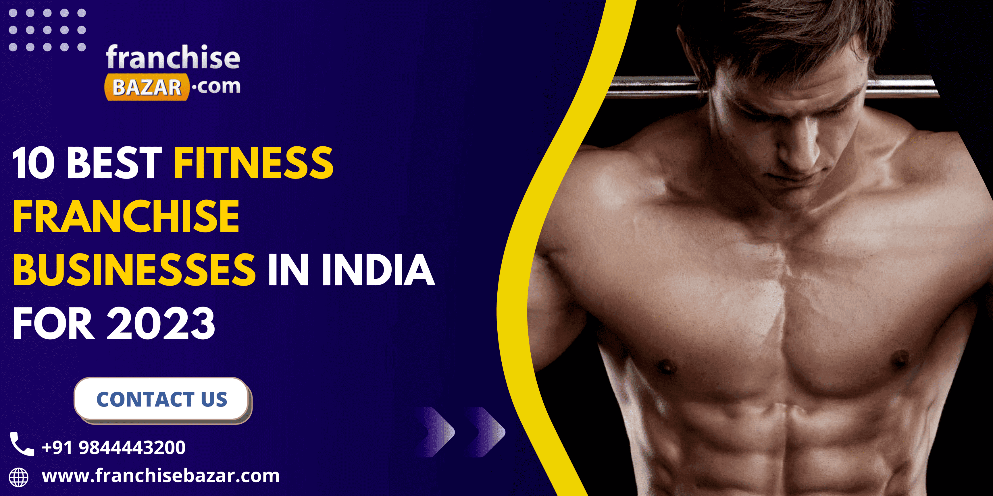 Top fitness franchise opportunities in India